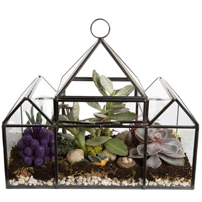 Eastommy Garden Succulent Geometric Terrarium Container, Succule glass terrarium geometric,  geometric glass terrarium wholesale