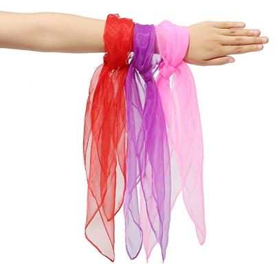 EASTOMMY Hot Selling Magic Performance Juggling Silk  Scarves, Hair Neck Juggling Silk  Scarves, juggling scarves