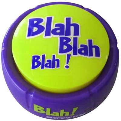 EASTOMMY ET-23 Blah Button, Blah Talking Button